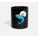 Zodiac Pisces Black Mugs